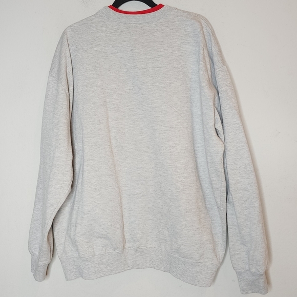 "My Grandkids are Pawsitively Purrfect" embroidered grey sweatshirt. Size 2X - Picture 6 of 14